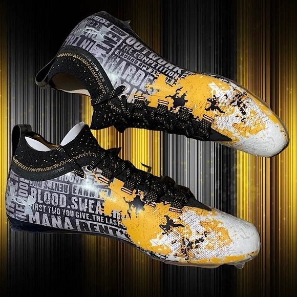 men's ua spotlight mc project rock le football cleats